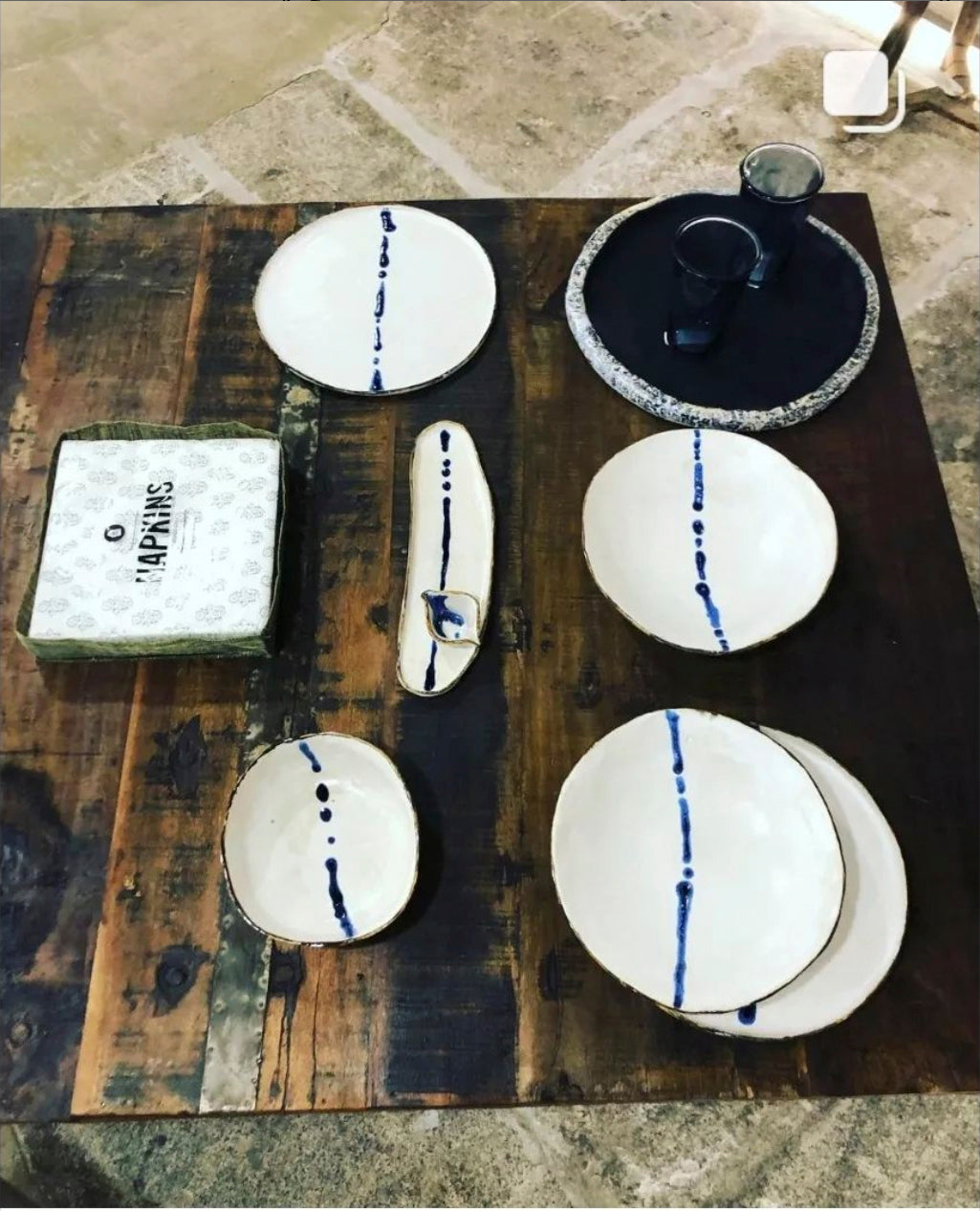 Blue Thunder Deep Plate