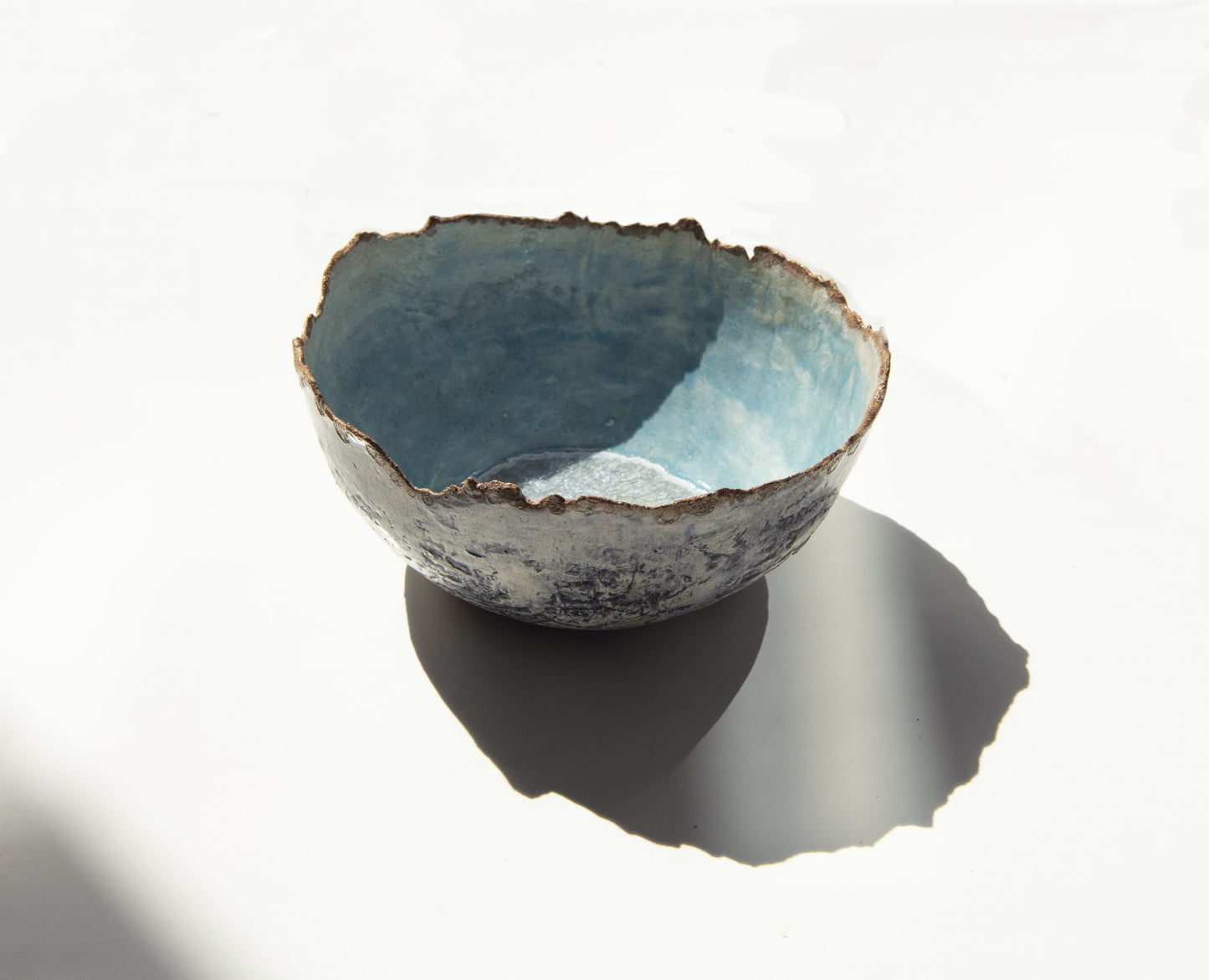 Blue Crater Salad Bowl