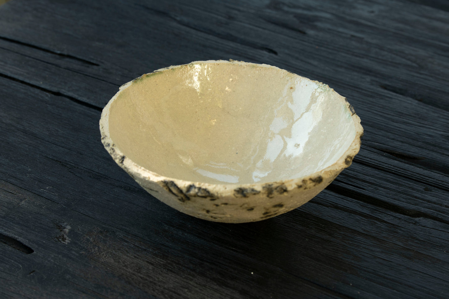 White Stone Deep Plate