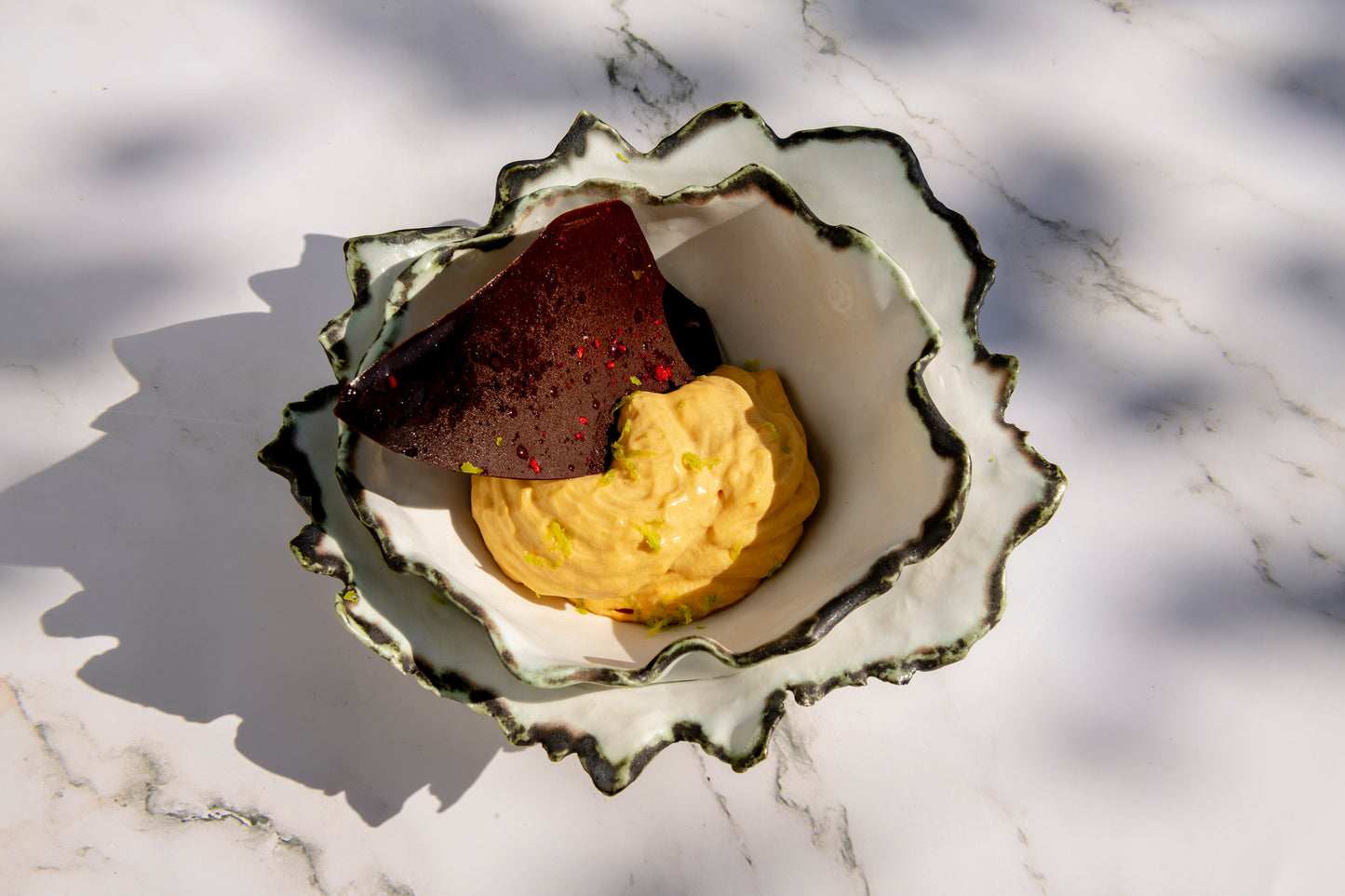 Bowl Burnt Porcelain