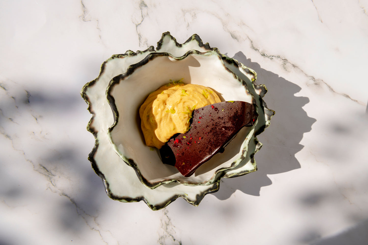 Bowl Burnt Porcelain