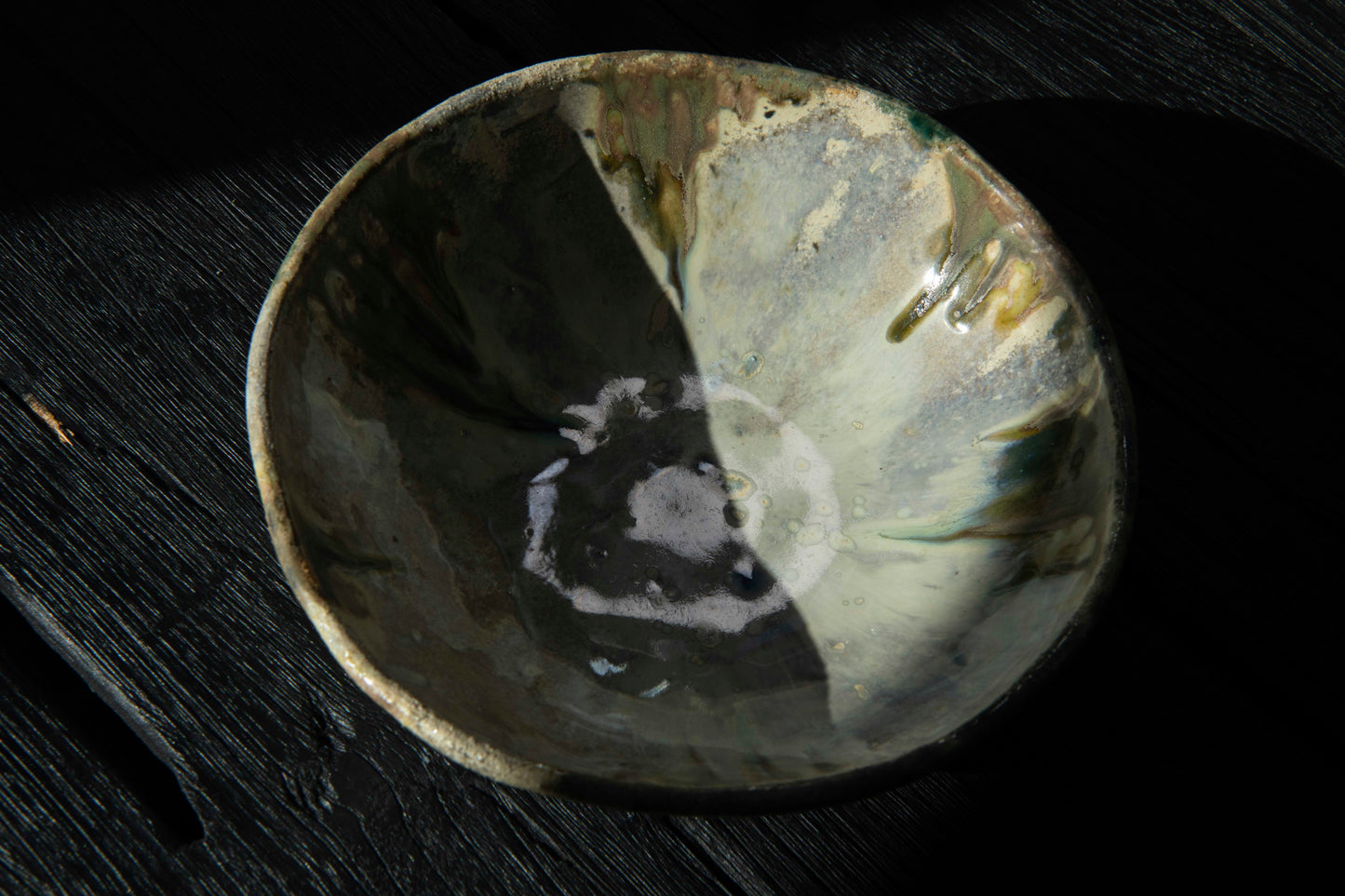 Melted Green Bowl
