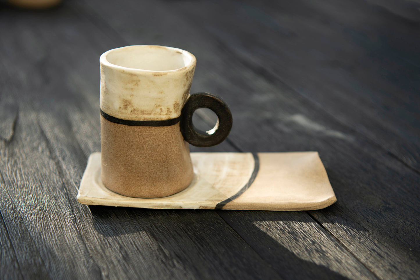 Oryx Coffee Cup and Saucer Set